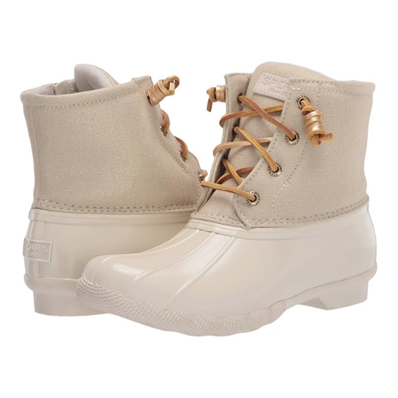 NEW Sperry Saltwater Ankle High Rain Boot STS 86714 Women Size 6 *Minor Stain* - Picture 1 of 9